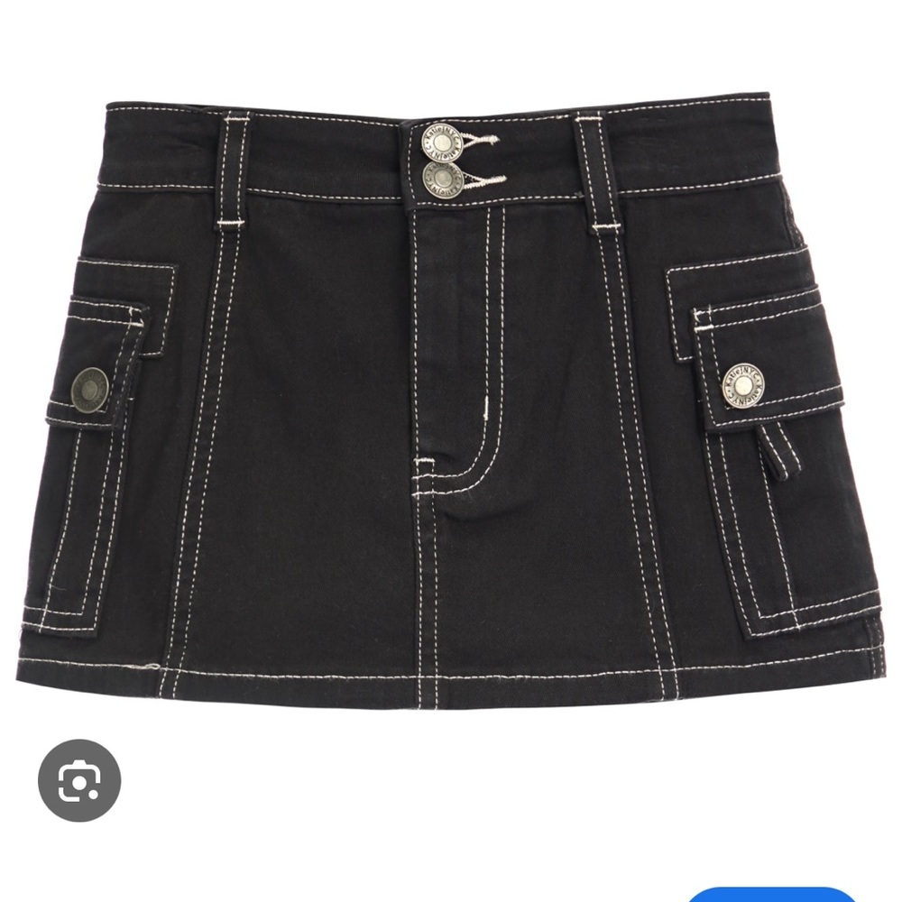Katie J NYC cargo skirt